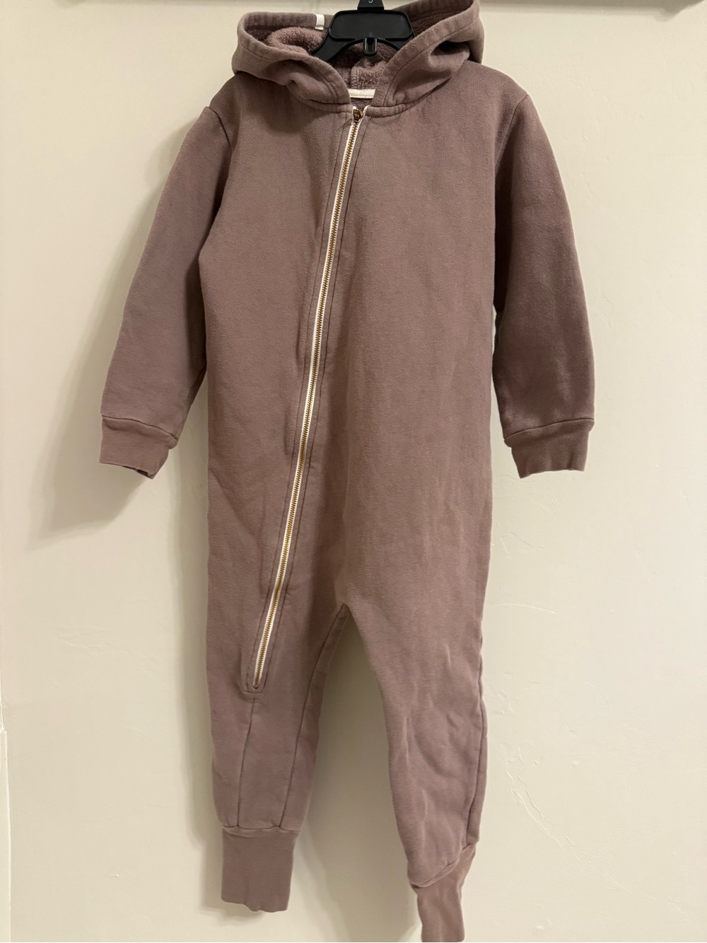 Mini Mioche plush biker romper